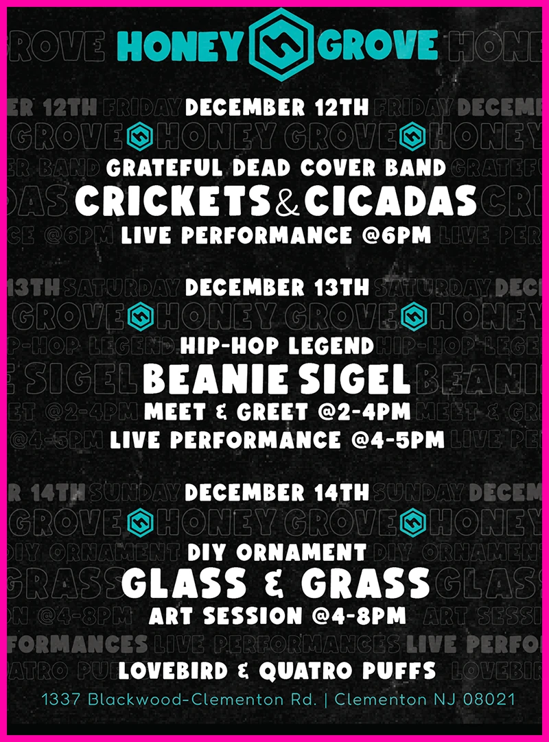 HG weekend events December