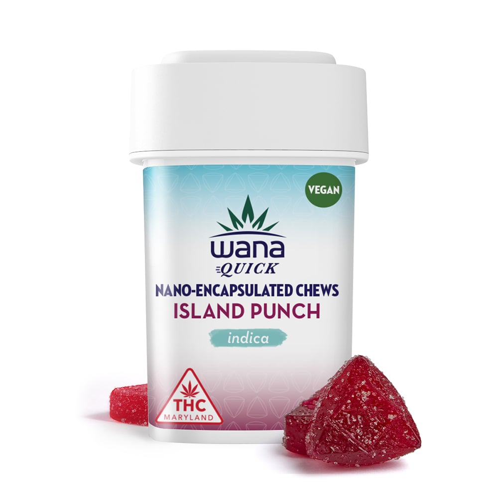 Wana Island Punch - Indica [10pk] (100mg) - HoneyGrove